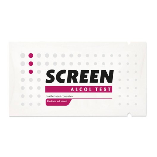 SCREEN ALCOOL TEST SALIVA 1PZ SCREEN ALCOOL TEST SALIVA 1PZ