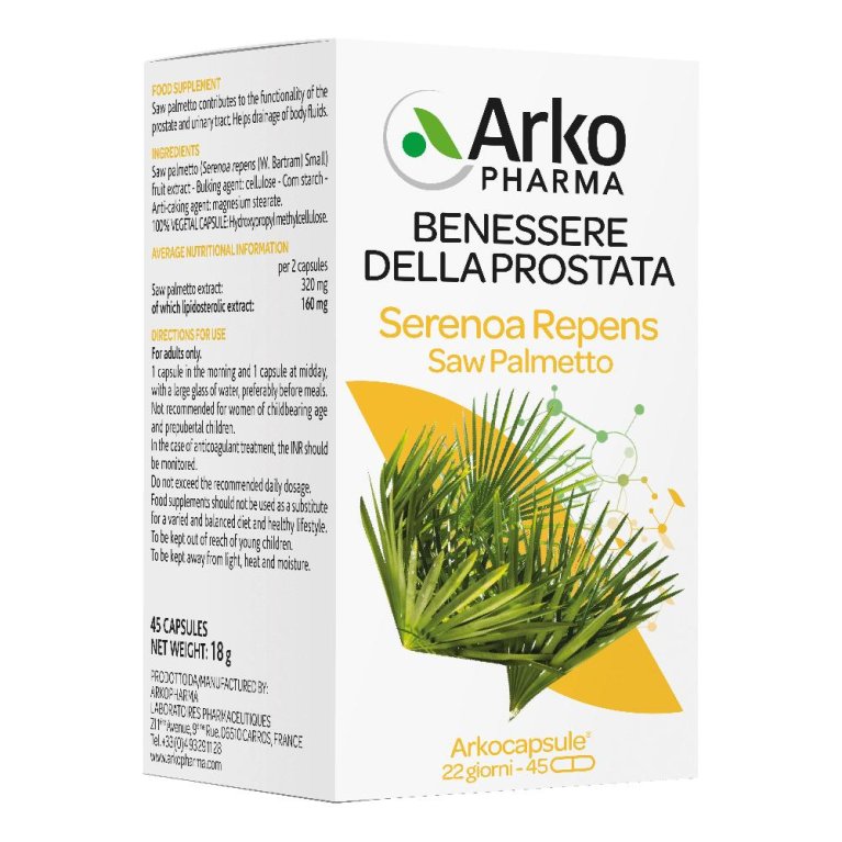 SERENOA REPENS 45VEGICPS SERENOA REPENS 45VEGICPS
