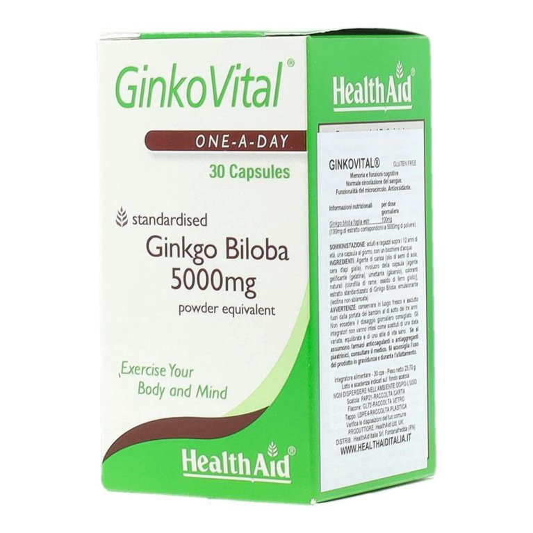GINKOVITAL 30CPS 500MG