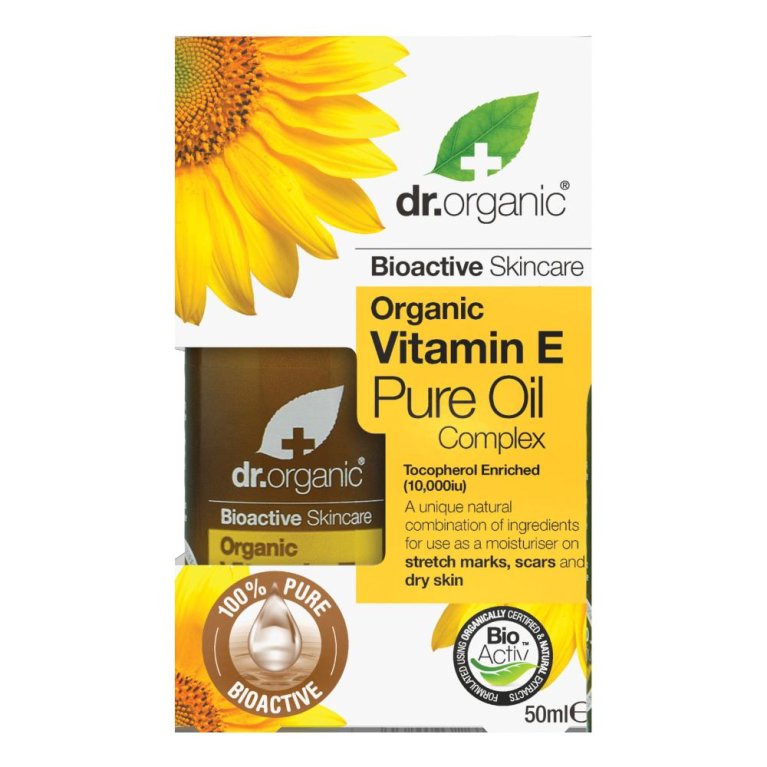 DR ORGANIC VIT E PURE OIL 50ML