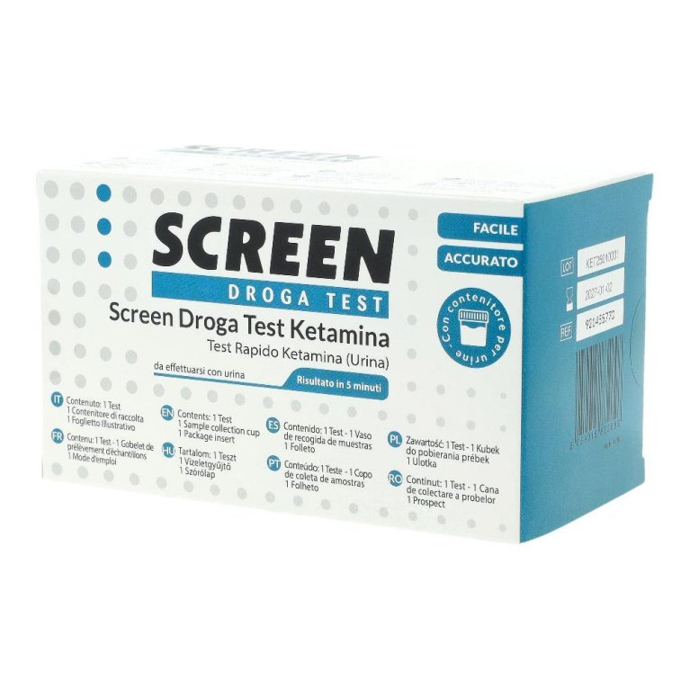 SCREEN DROGA TEST KETAMINA