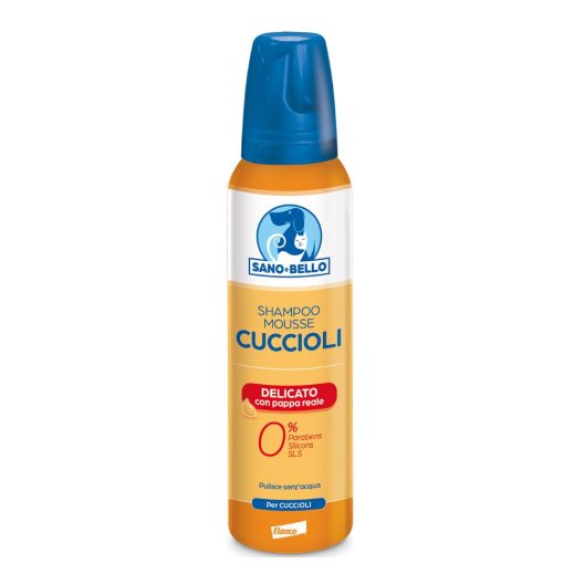 SANO E BELLO SH MOUSSE CUC PAP SANO E BELLO SH MOUSSE CUC PAP