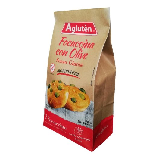 AGLUTEN FOCACCINA OLIVE 100G