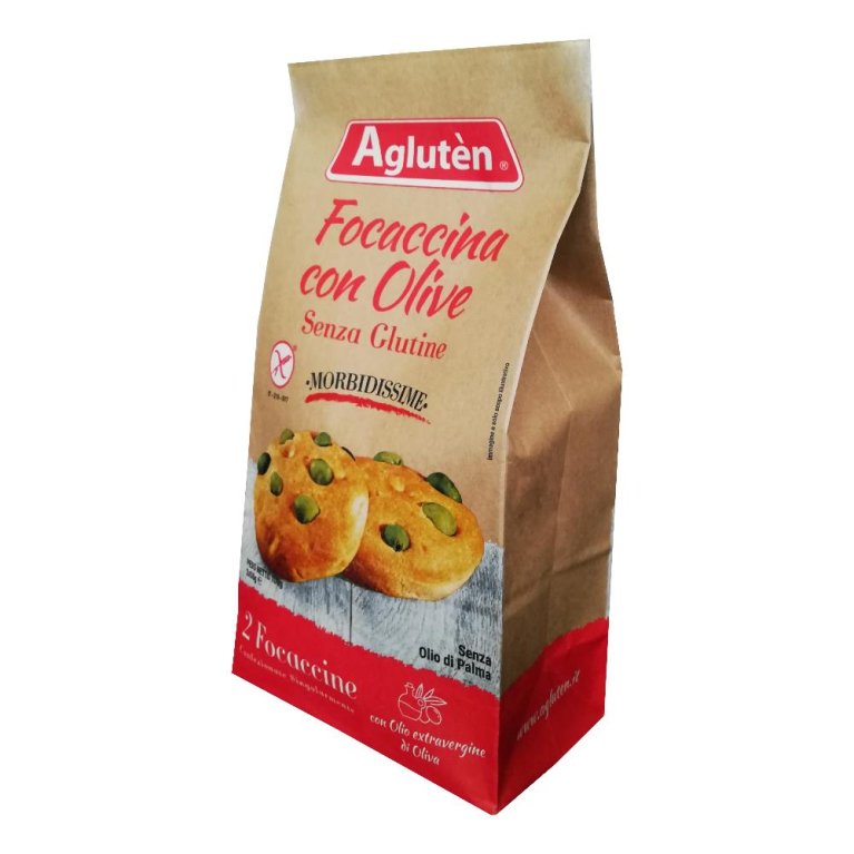 AGLUTEN FOCACCINA OLIVE 100G