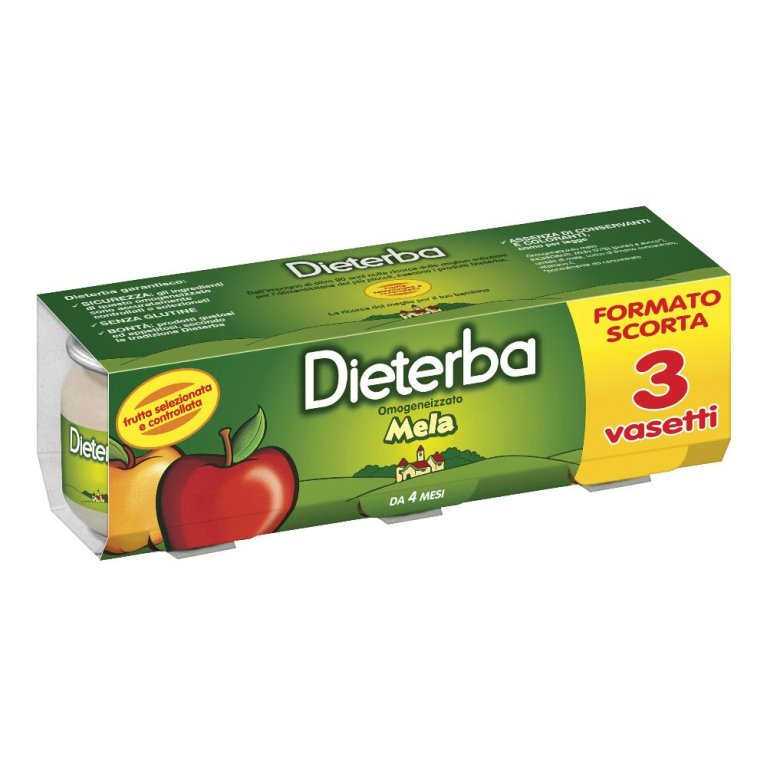 DIETERBA OMOG MELA 3PZ 80G DIETERBA OMOG MELA 3PZ 80G