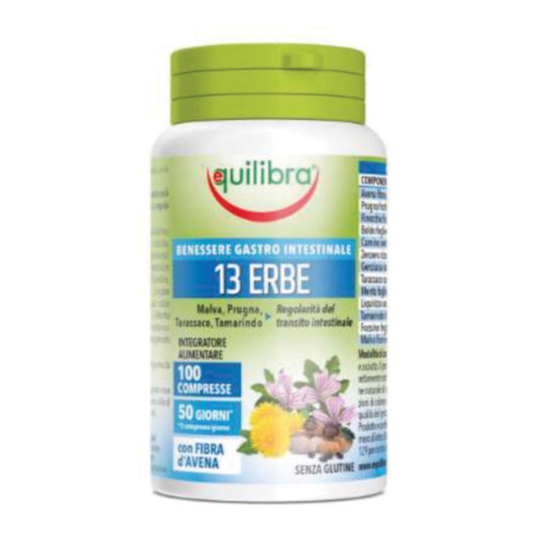 13 Erbe Con Fibra - 100 compresse