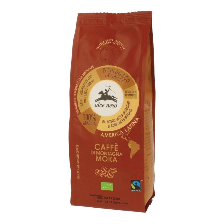 CAFFE' 100% ARABICA BIO MOKA F CAFFE' 100% ARABICA BIO MOKA F