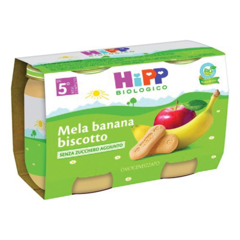 HIPP BIO OMOG MELA/BAN/B2X125G HIPP BIO OMOG MELA/BAN/B2X125G
