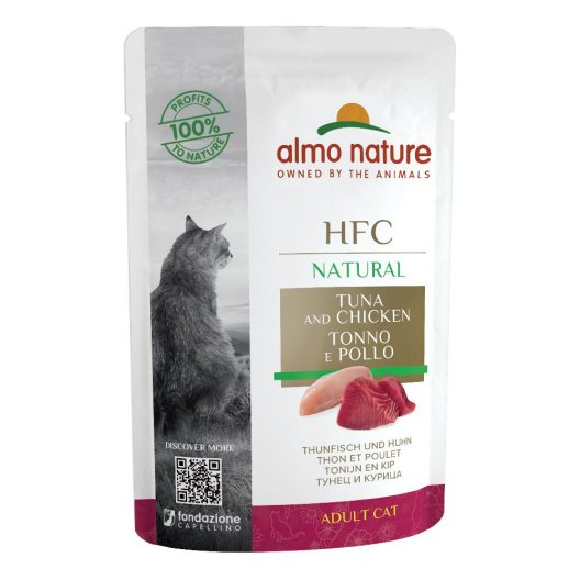 ALMO CAT NATURE 55 GR TONNO E