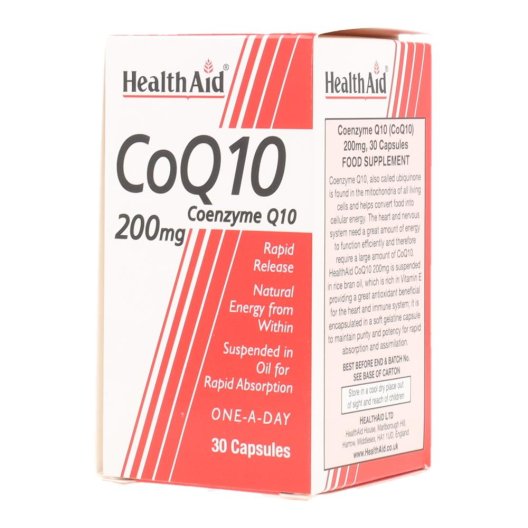 COQ10 COENZYME Q10 200MG 30CPS COQ10 COENZYME Q10 200MG 30CPS