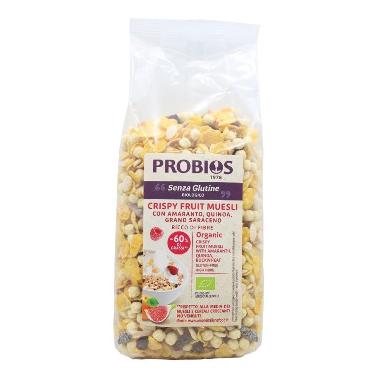 ETG CRISPY FRUIT MUESLI 325G ETG CRISPY FRUIT MUESLI 325G
