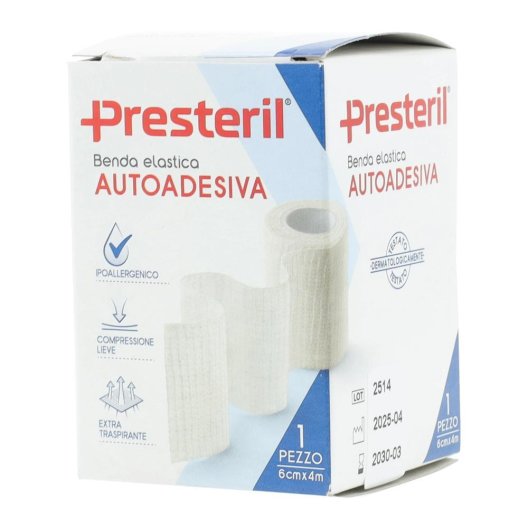 BENDA MEDIPRESTERIL 6X400CM