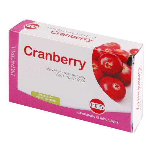 CRANBERRY ESTRATTO SECCO 30CPS CRANBERRY ESTRATTO SECCO 30CPS