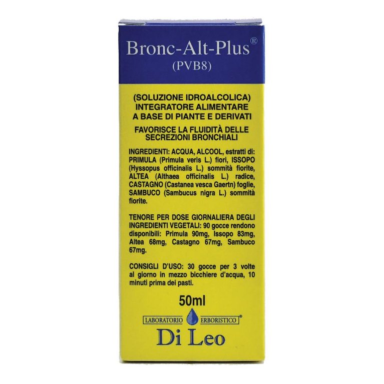 BRONC ALT PLUS PVB 8 50ML BRONC ALT PLUS PVB 8 50ML