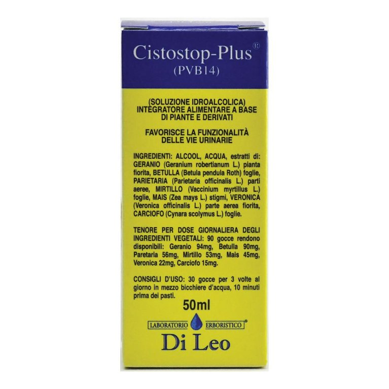 CISTOSTOP PLUS PVB 14 50ML CISTOSTOP PLUS PVB 14 50ML