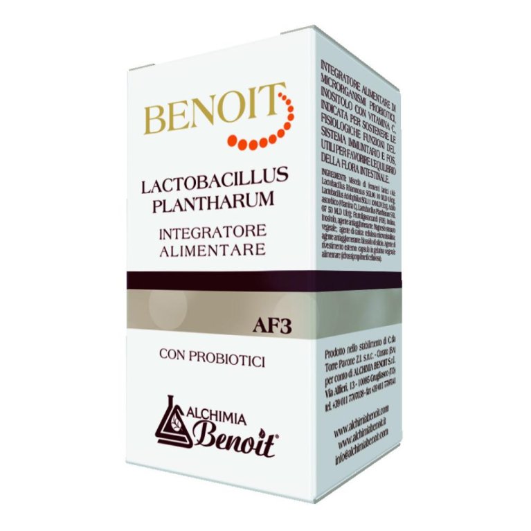 BENOIT LACTOBACILLUS PLANTHARU BENOIT LACTOBACILLUS PLANTHARU