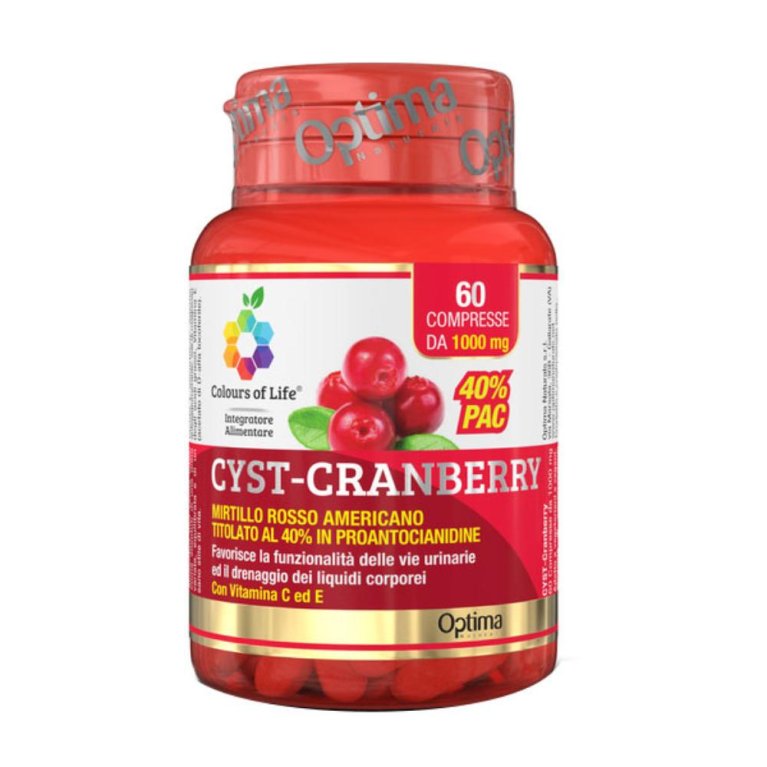 CRANBERRY C/VITAMINA C E 60CPR
