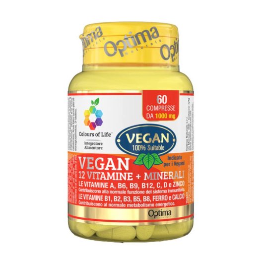 VEGAN 12 VIT+MIN 60CPR