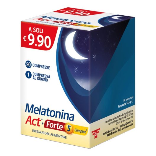 MELATONINA ACT 1MG+5COMP 90CPR