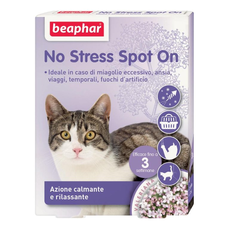 NO STRESS SPOT ON GATTO 3PIPET NO STRESS SPOT ON GATTO 3PIPET