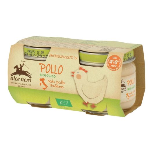 OMOGENEIZZATO POLLO BIO 2X80G
