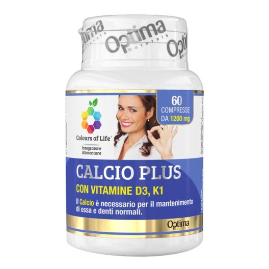 COLOURS LIFE CALCIO PLUS 60CPR COLOURS LIFE CALCIO PLUS 60CPR