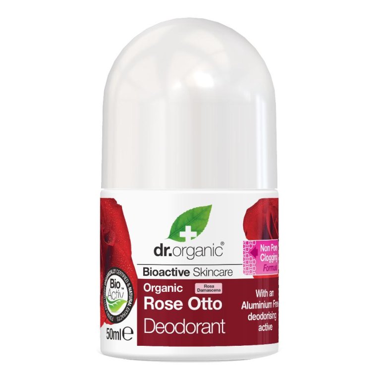DR ORGANIC ROSE DEODORANT 50ML