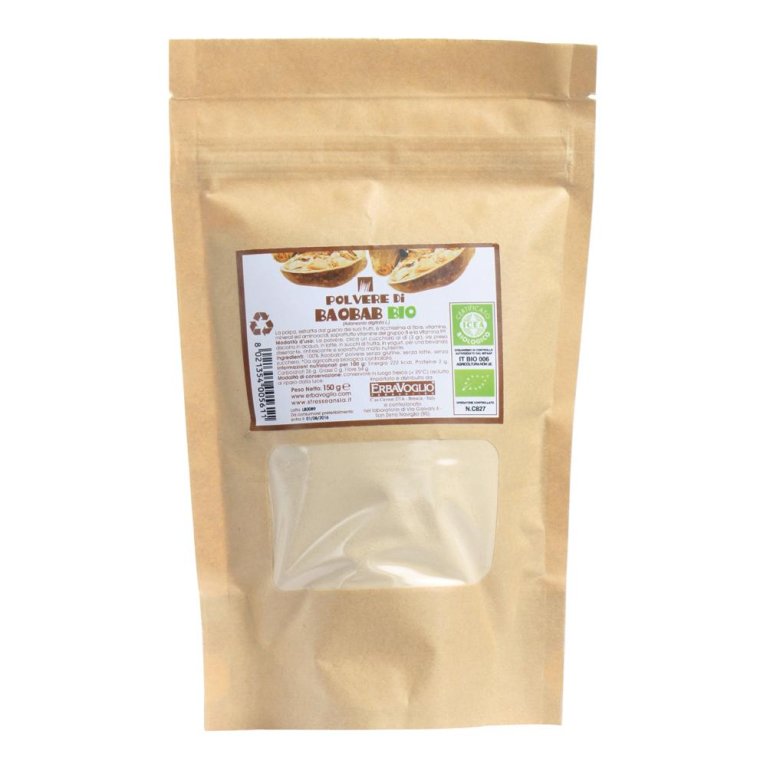 BAOBAB POLVERE BIO 150G BAOBAB POLVERE BIO 150G