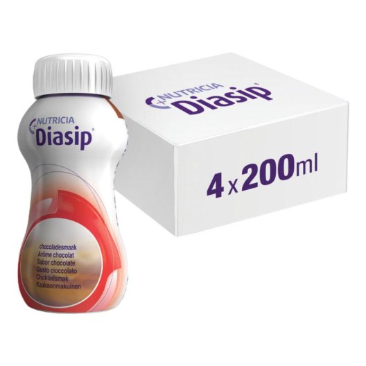 DIASIP CIOCCOLATO 4X200ML