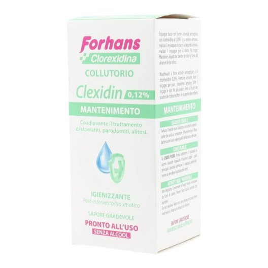 FORHANS CLEXIDIN 0,12 S/ALCOOL