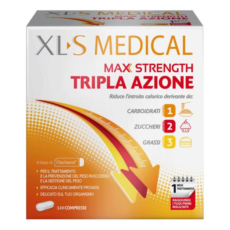 XLS MEDICAL MAX STRENGHT 120CP XLS MEDICAL MAX STRENGHT 120CP