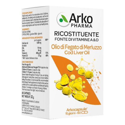 ARKOCPS OLIO FEG MERLUZ 60PRL ARKOCPS OLIO FEG MERLUZ 60PRL