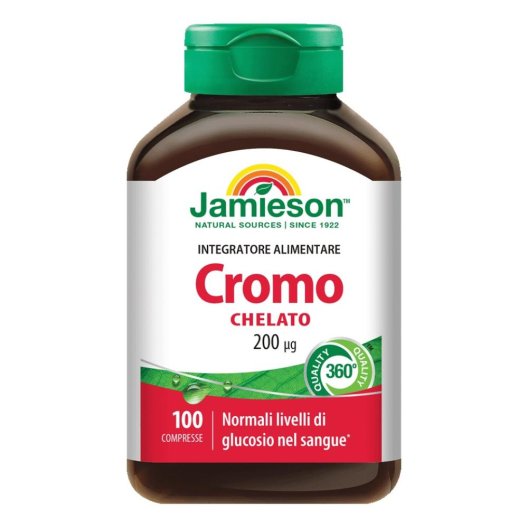 JAMIESON CROMO CHELATO 100CPR