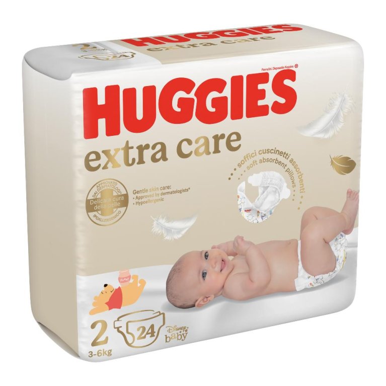 HUGGIES EXTRA CARE BB BA2 24PZ HUGGIES EXTRA CARE BB BA2 24PZ
