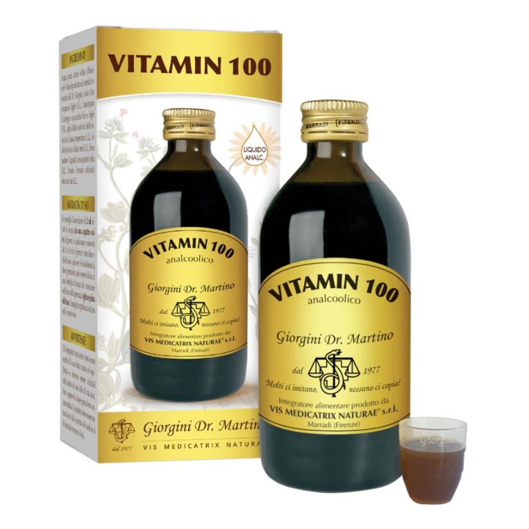 VITAMIN 100 LIQUIDO ANALC200ML VITAMIN 100 LIQUIDO ANALC200ML
