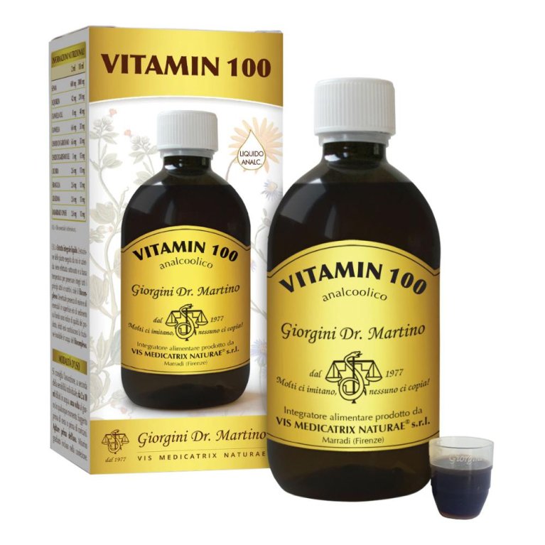VITAMIN 100 LIQUIDO ANALC500ML VITAMIN 100 LIQUIDO ANALC500ML