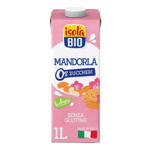 ISOLA BIO LATTE MANDORLA S/ZUC