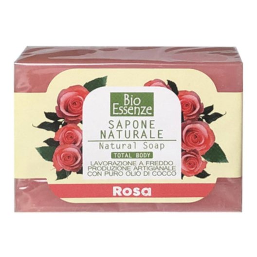 SAPONE ROSA BIOESSENZE 100G