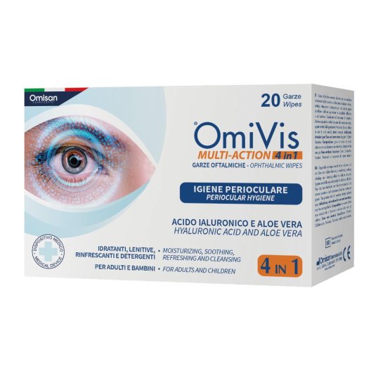 OMIVIS GARZE OFTALMICHE 20PZ