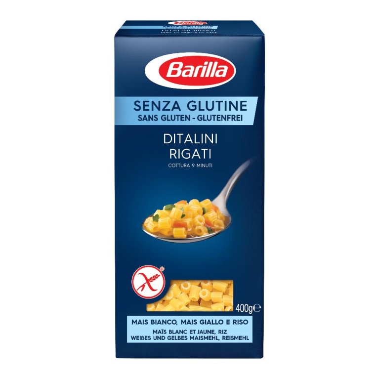 BARILLA DITALINI RIGATI 400G BARILLA DITALINI RIGATI 400G