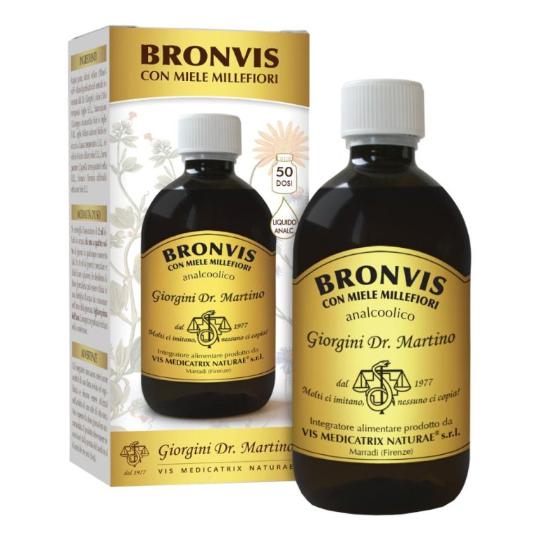 BRONVIS CON MIELE MILLEF 500ML