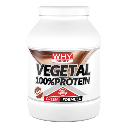 Why Sport - Vegetal 100% Protein - gusto Cacao - 750 grammi Why Sport - Vegetal 100% Protein - gusto Cacao - 750 grammi