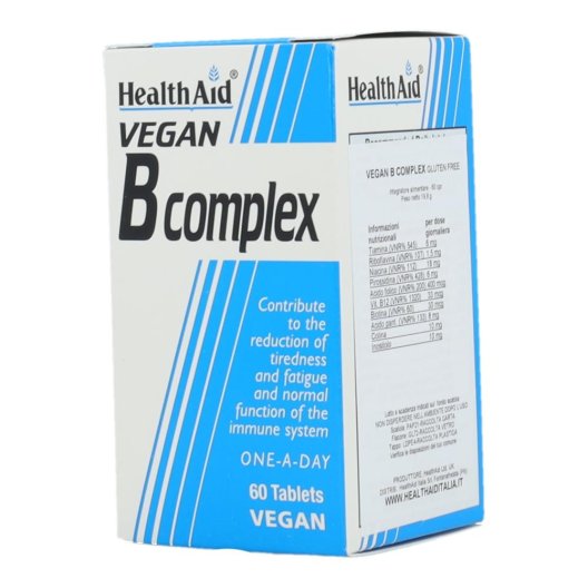 B COMPLEX VEGAN 60CPR B COMPLEX VEGAN 60CPR