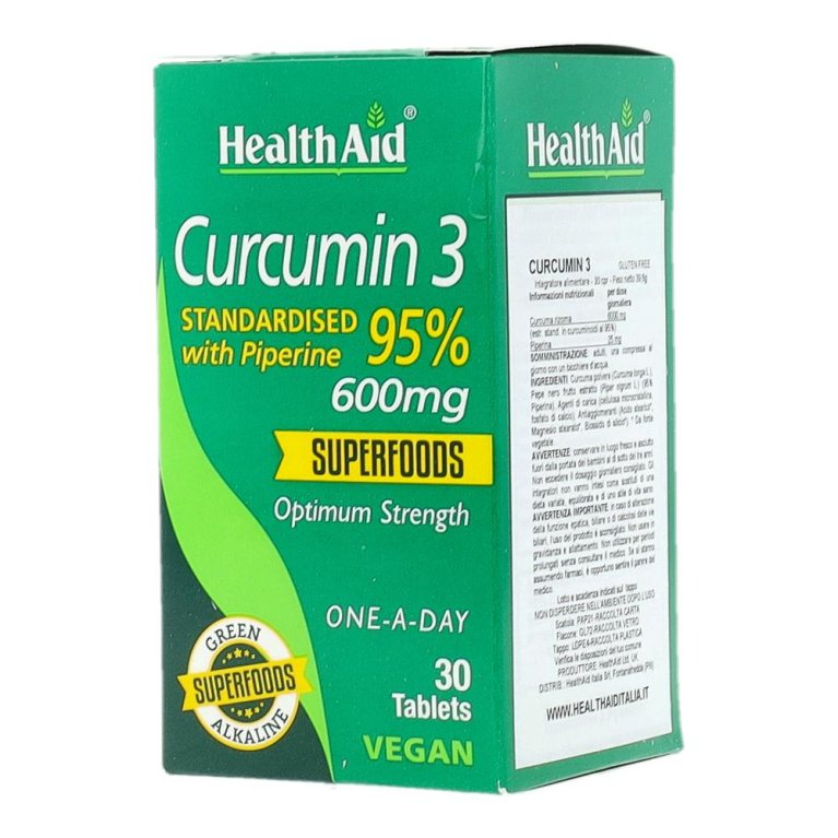 CURCUMIN 3 30CPR 600 MG