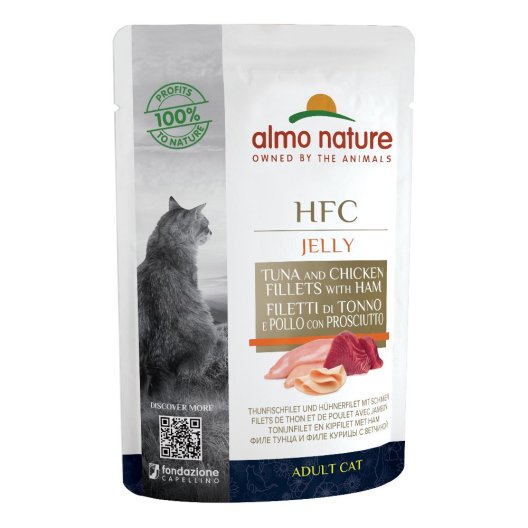 ALMO CAT JELLY 55 GR TONNO. PO