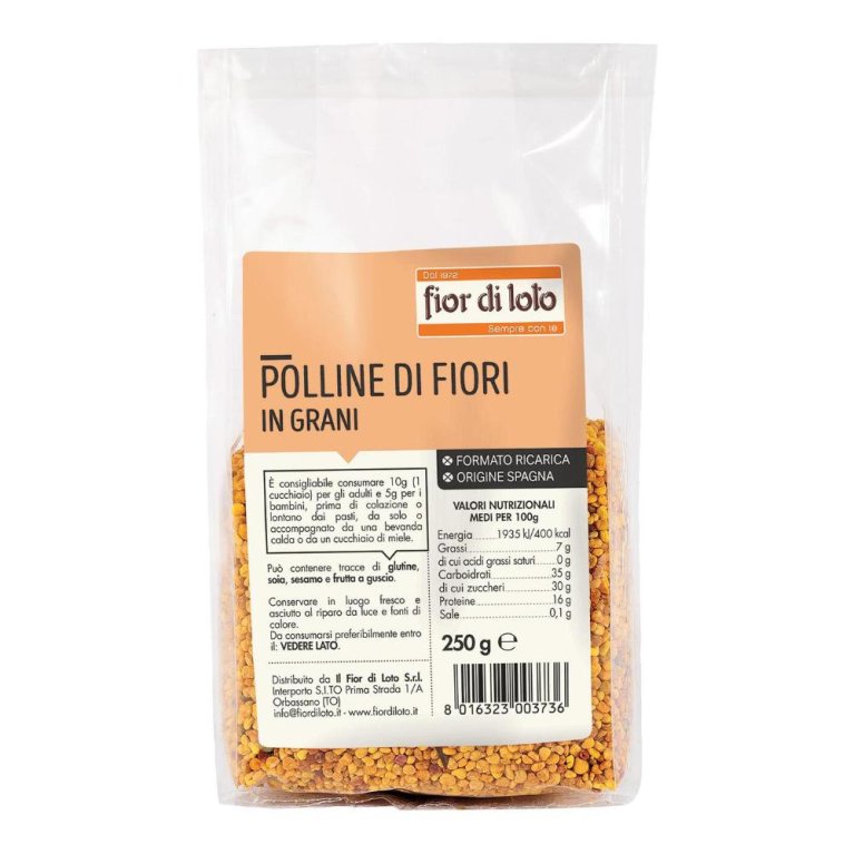 POLLINE IN GRANI RICARICA 250G POLLINE IN GRANI RICARICA 250G
