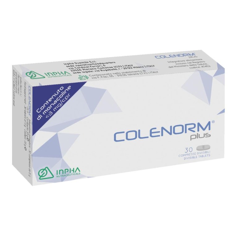 COLENORM PLUS 30CPR DIVISIBILI COLENORM PLUS 30CPR DIVISIBILI