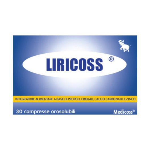 LIRICOSS 30CPR OROSOLUBILI LIRICOSS 30CPR OROSOLUBILI