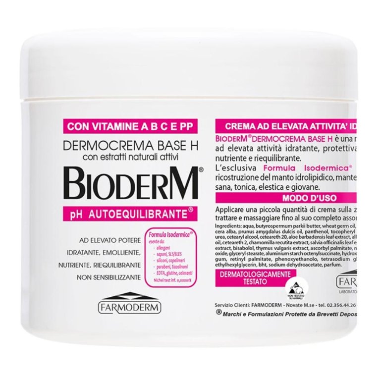 BIODERM DERMOCREMA VASO 500ML BIODERM DERMOCREMA VASO 500ML