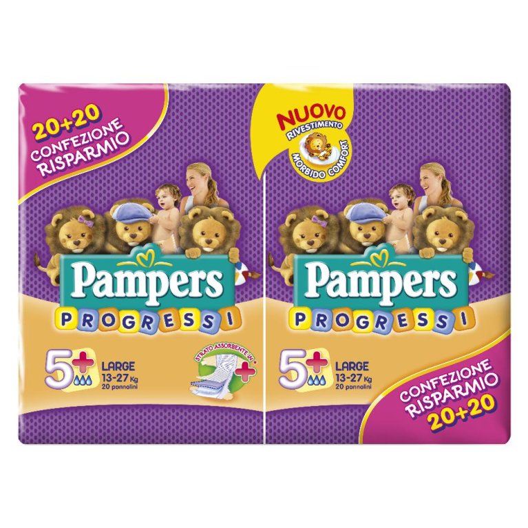 PAMPERS PROGRESSI PLAYTIM L 40 PAMPERS PROGRESSI PLAYTIM L 40